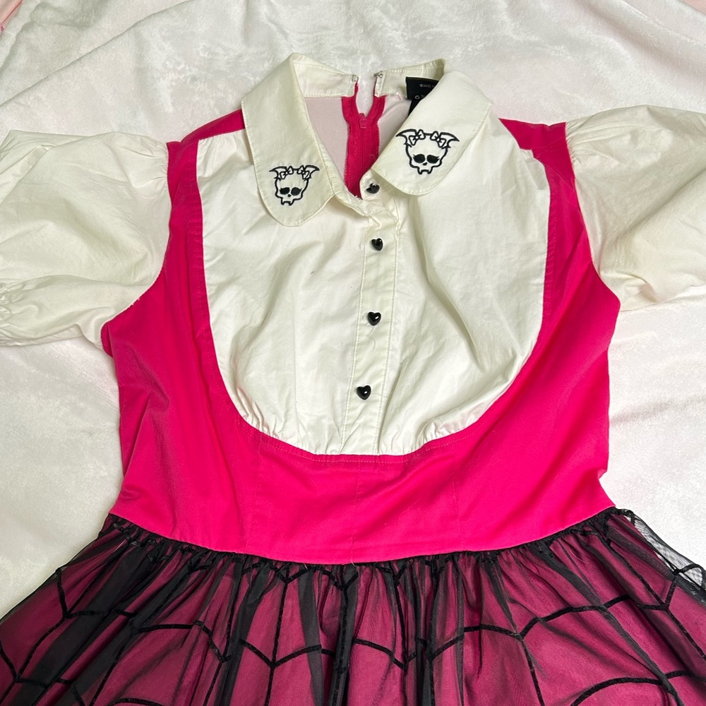 Monster High Draculara Dress Hot Topic (size M)